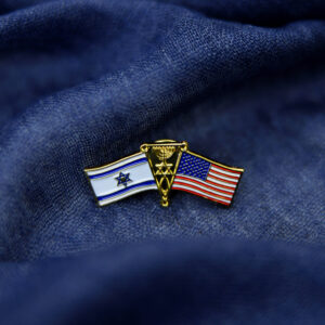 Apparel | One New Man Israel USA Lapel Pin