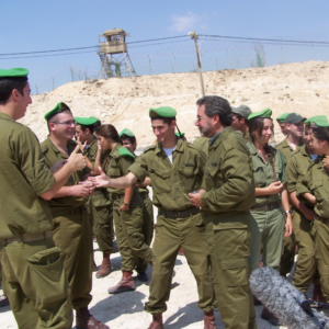 Curt Landry with IDF Soldiers.Curt Landry Ministires